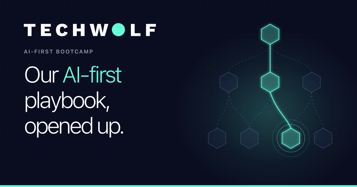 AI-First Bootcamp | TechWolf